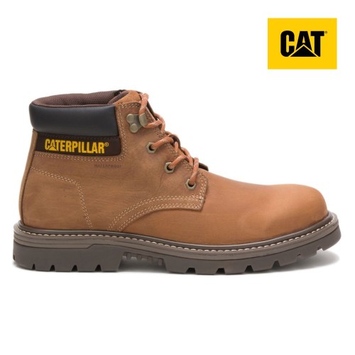 Caterpillar Outbase Waterproof Werkschoenen Heren Bruin (MJTN.NL)